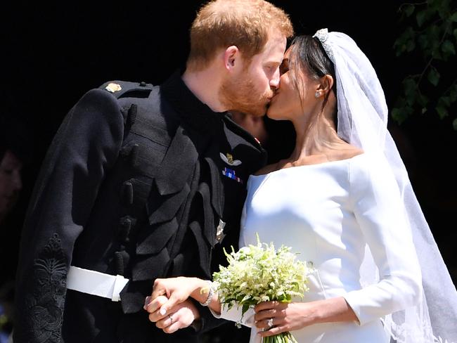 The May 2018 wedding was watched around the world. Picture: Ben STANSALL / POOL / AFP.