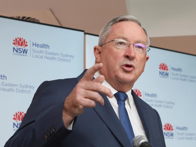 NSW Health Minister Brad Hazzard urged his colleagues to restrict use of the title “cosmetic surgeon” to avoid patients being misled. Picture: AAP Image/Daniel Munoz