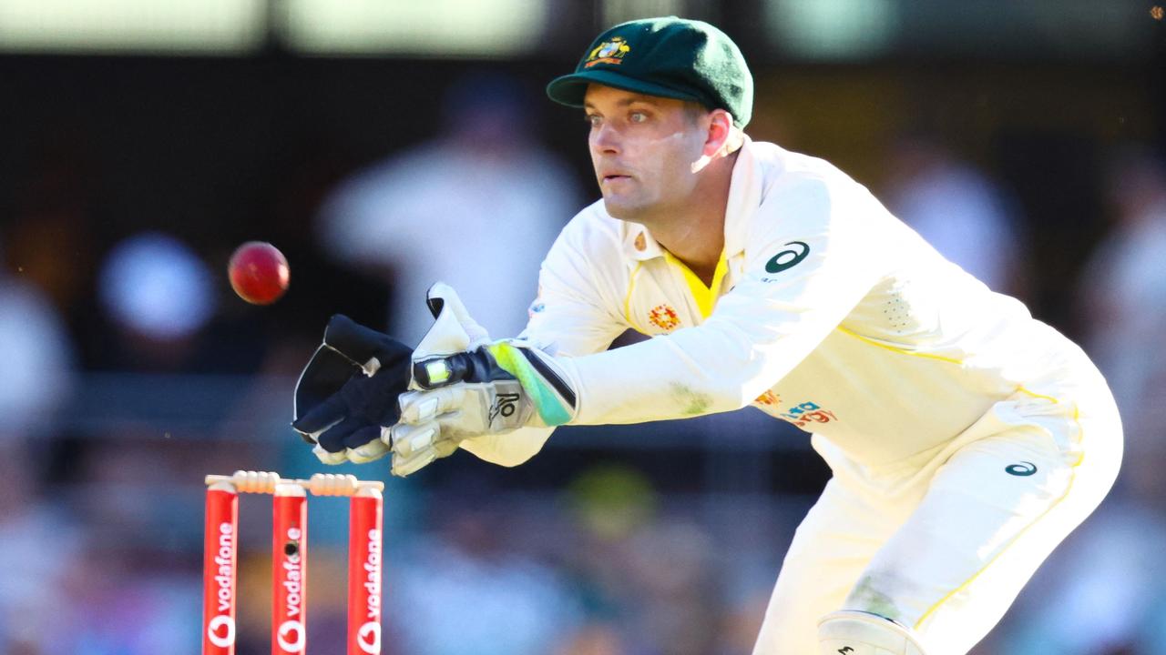 Australia's wicketkeeper Alex Carey had a superb debut.
