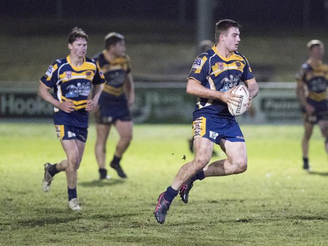 Darcy Maroske, Highfields. TRL round 13, Highfields vs Wattles. Saturday, 6th Jul, 2019.