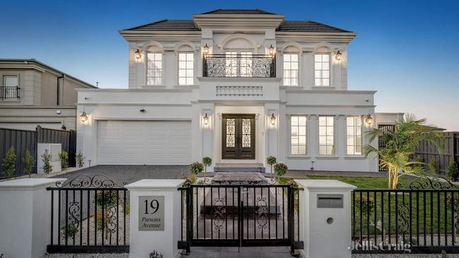 This French provincial-style house in Glen Waverley sold for just above its $3.8m upper price guidance.