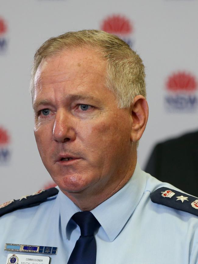 The Police Commissioner also condemned remarks made by Dr Lumby. Picture: Damian Shaw