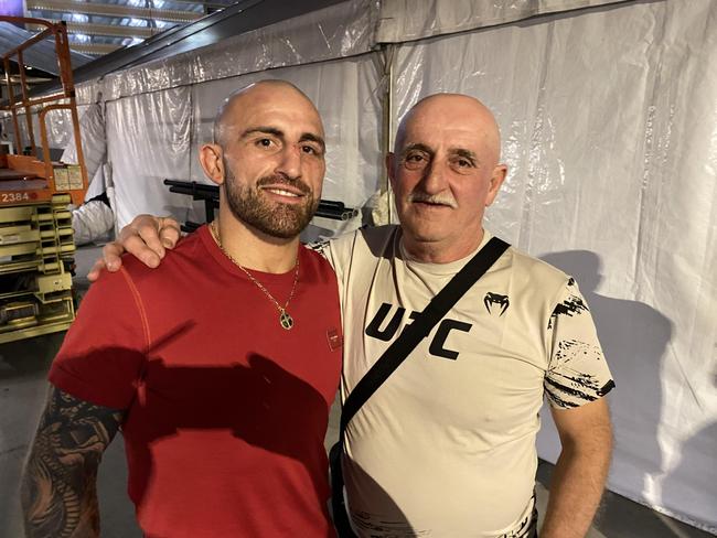 ‘They wanted to fight me’: Volk’s dad caught up in UFC stink