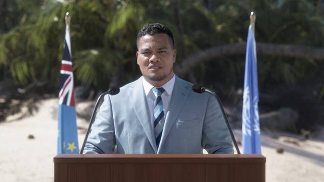 Simon Kofe, Foreign Affairs Minister of Tuvalu, told the UN Climate Change Conference (COP27) that without action, Tuvalu will be the first nation to be forced into the Metaverse.