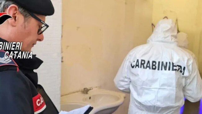 All seven suspects have been arrested. Picture: Carabinieri Catania