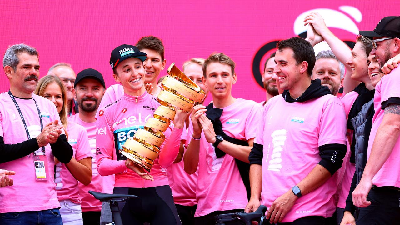 Jai Hindley is hoping to improve on his Giro D’Italia win in France in 2023. (Photo by Michael Steele/Getty Images)