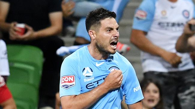 Bruno Fornaroli’s exit was a sad moment in Melbourne City’s history . Picture: AAP Image/Tracey Nearmy