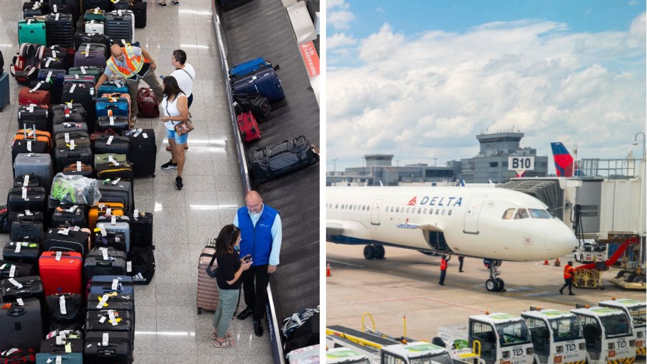 ‘Sea of luggage’: Photos reveal airline chaos