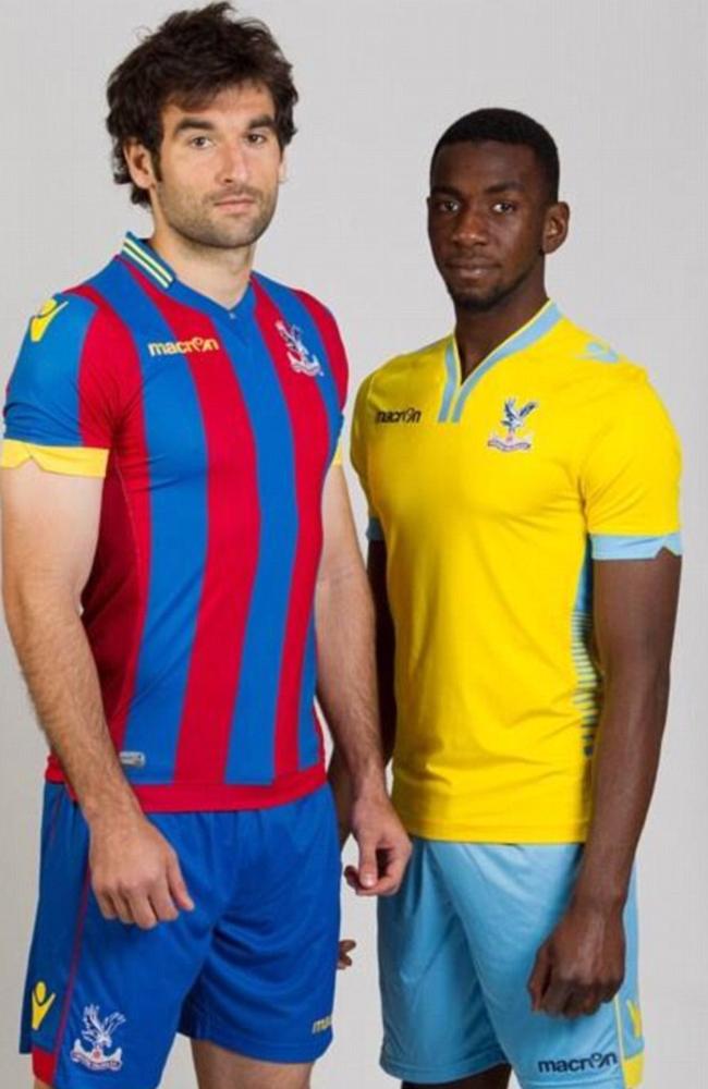 Skipper Mile Jedinak models Palace’s super-snug home strip.&lt;b&gt;EVERTON&lt;/b&gt;&lt;b/&gt;