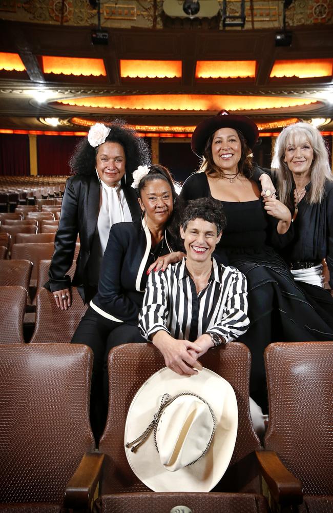 This crew of formidable female artists have more than 65 albums between them. Picture: David Caird