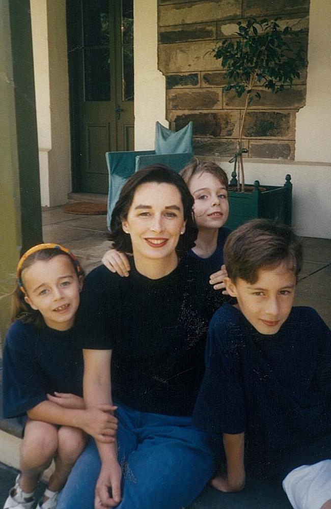 PROUD MUM: Anne Moran with children Yvette, Nick and Charles Moran in 1995.