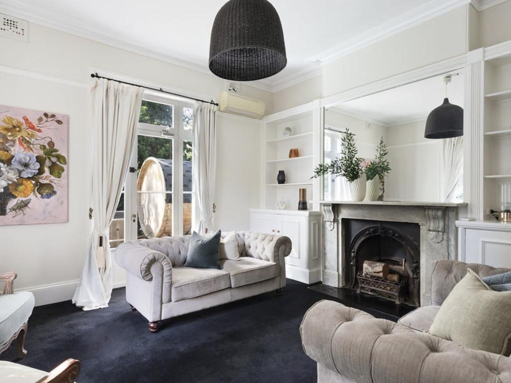 The home has lost most of its boho and clutter. Picture: realestate.com.au