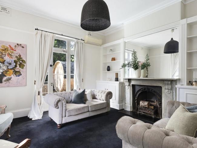 The home has lost most of its boho and clutter. Picture: realestate.com.au
