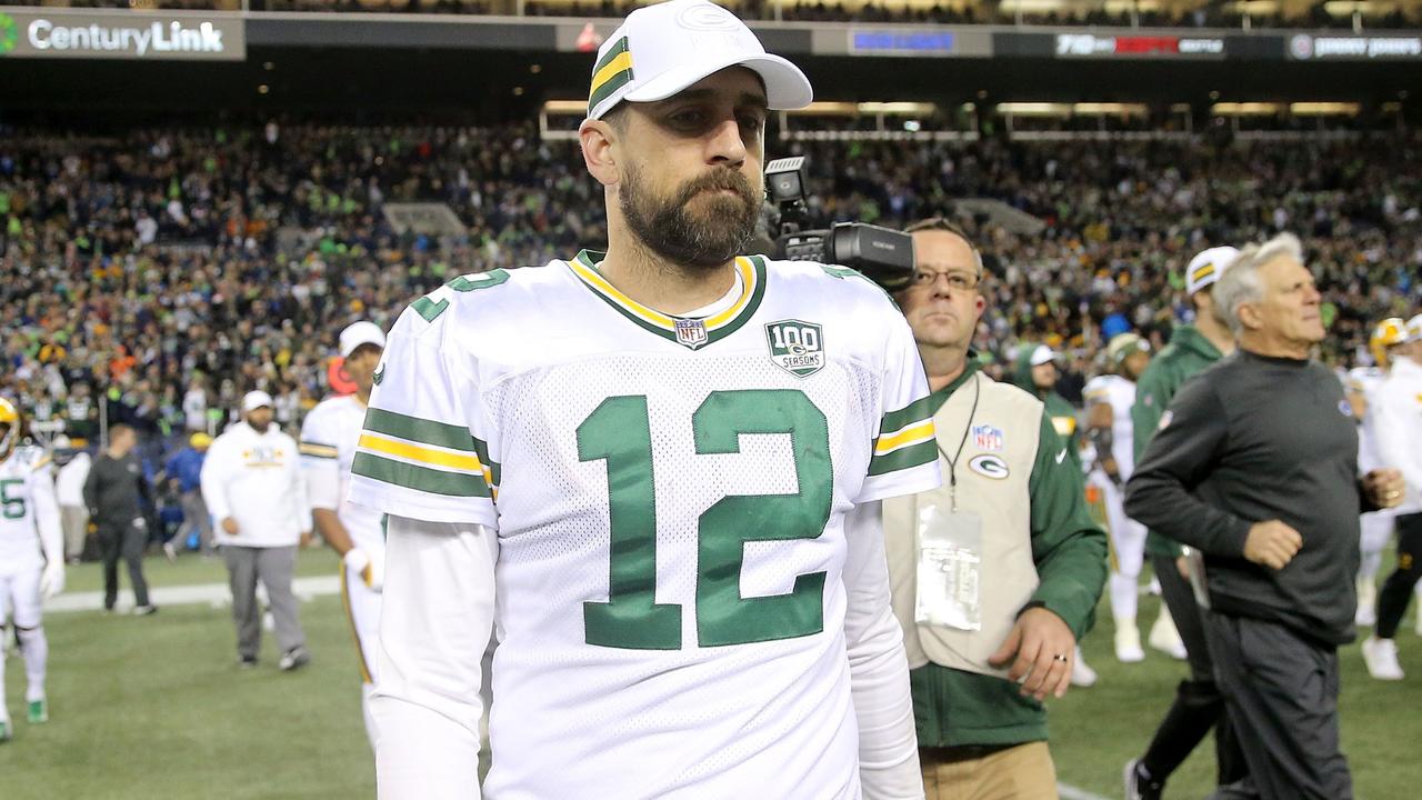 Aaron Rodgers had quite a natural reaction to the news of Jordan Love’s drafting. Abbie Parr/Getty Images/AFP