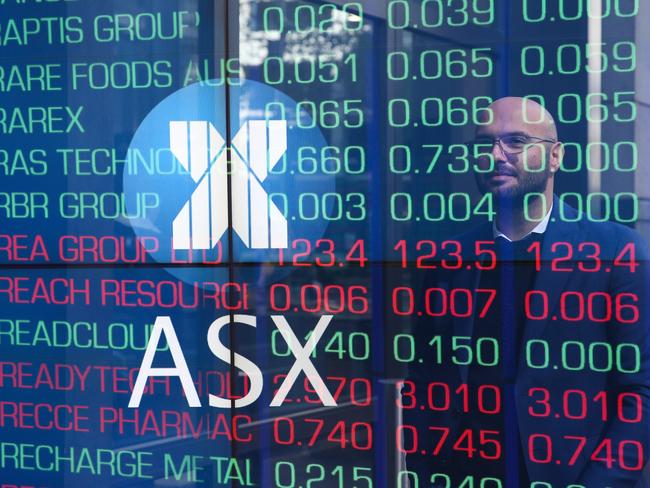 SYDNEY, AUSTRALIA - NEWSWIRE Photos - September 14, 2022: A view of the Australian Stock Exchange in the CBD in Sydney after a drop in the market overnight. Picture: NCA Newswire/Gaye Gerard