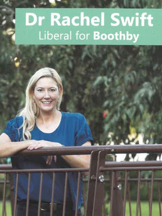 Dr Rachel Swift - Liberal for Boothby brochure