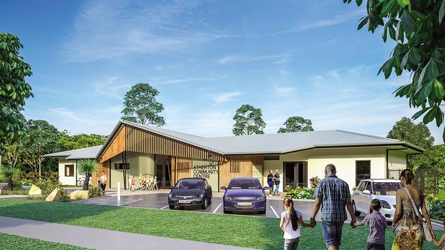 A render of the Atherton Community Centre. Picture: Supplied