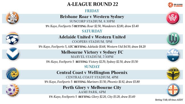 A-League panel for round 22
