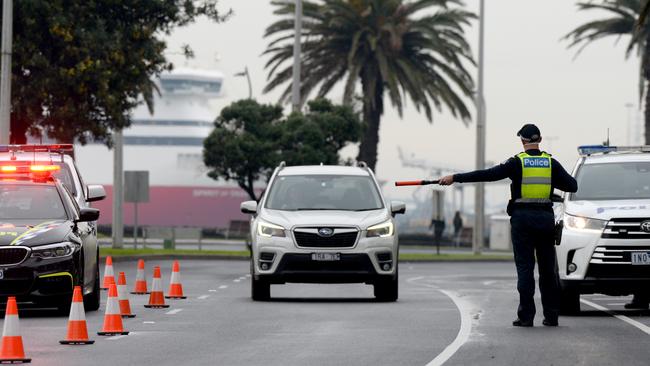 Andrew Crisp said the extra support would mean Victoria Police members could be redeployed to focus on defending the hard border between metropolitan Melbourne, Mitchell shire and regional Victoria. Picture: Andrew Henshaw