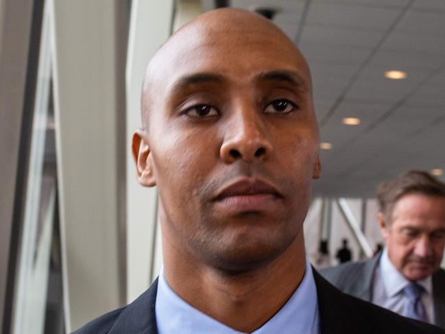 Former Minneapolis police officer Mohamed Noor was found guilty of third degree murder. Picture: AFP