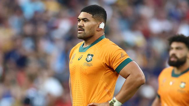 The Wallabies’ World Cup campaign is on the brink. (Photo by Chris Hyde/Getty Images)