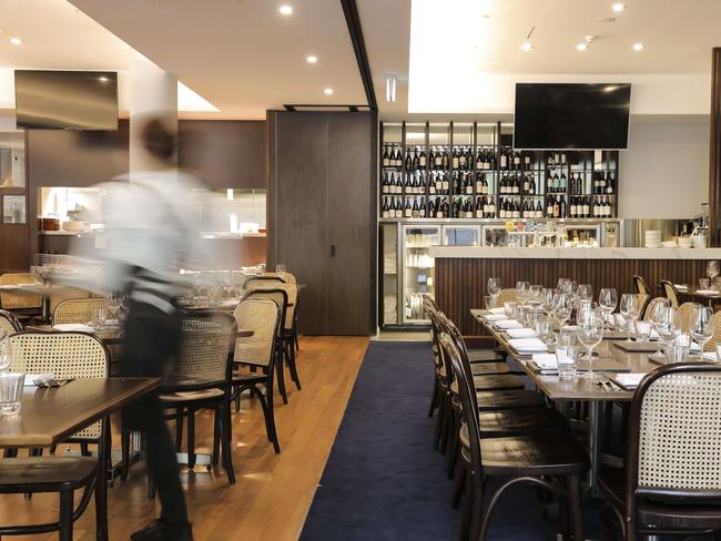 Responding to the whims of patrons appears to be high priority here in the in-demand Dining Room – a separate, modern space at the back of a hotel that opened for the first time in 1864. Picture: Mark Cranitch