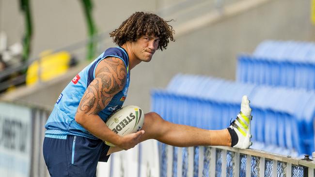 Titans training at Cbus Stadium, Robina. Kevin Proctor. Picture: Jerad Williams