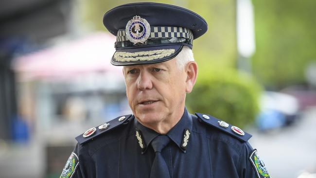 South Australian Police Commissioner Grant Stevens. Picture: Roy VanDerVegt