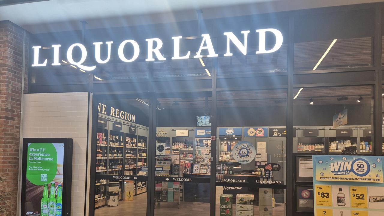 Liquorland at Norwood. Picture: Dasha Havrilenko