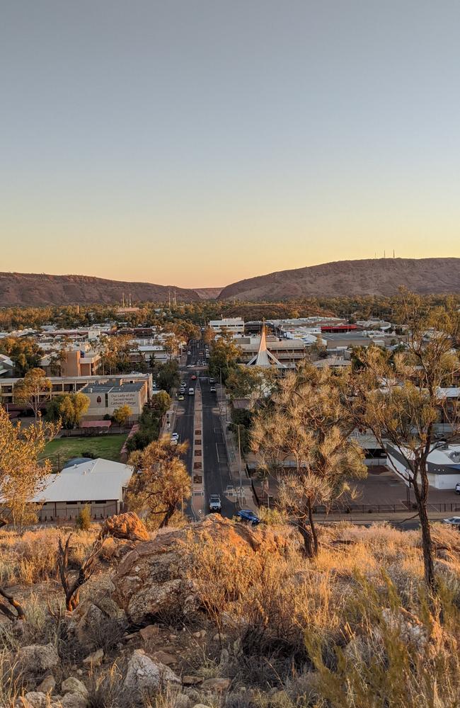 Alice Springs residents of all ages will be under curfew from 10pm to 6am until Thursday morning. Picture: Jason Walls