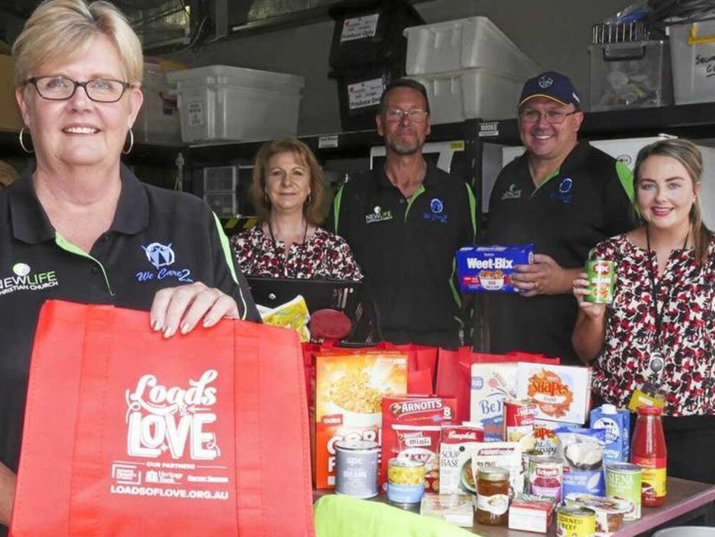 WeCare2 provides discount groceries and help for the vulnerable. Their ute was stolen on Wednesday morning outside their Urraween office.