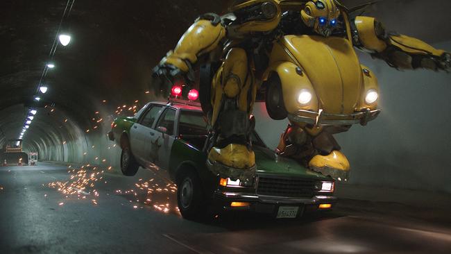 Bumblebee in the latest offering. Picture: Paramount Pictures