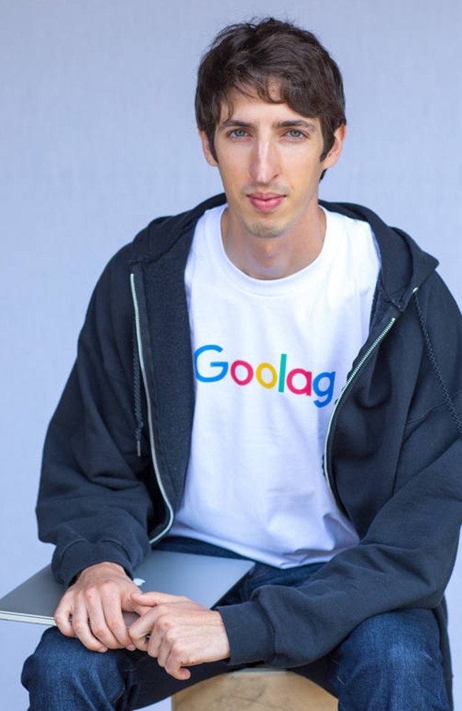 Former Google software engineer James Damore.