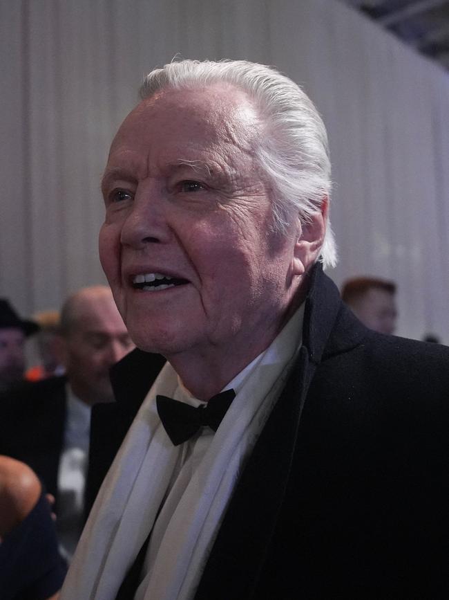 As was new “Special Ambassador to Hollywood”. Jon Voight. Picture: Andrew Harnik/Getty Images/AFP