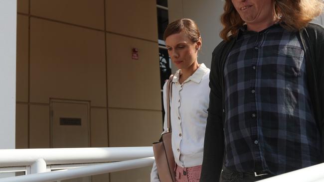 Darwin mother Laura Hinks was found guilty of the of kidnapping her five-year-old daughter Grace and the attempted abduction of her 11-year-old son, Phoenix on August 7, 2022. Picture: Zizi Averill