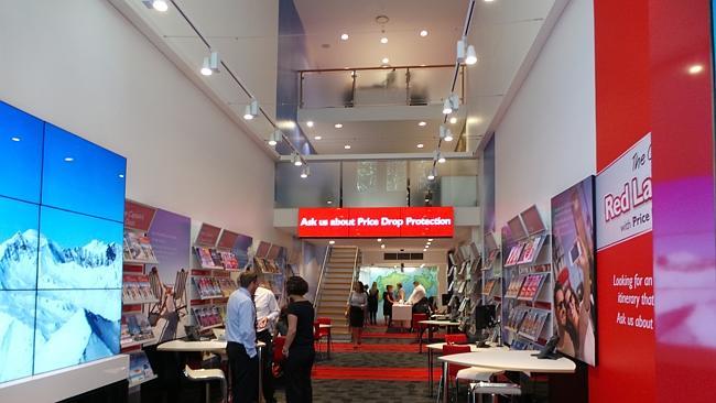 A Flight Centre store in Brisbane.