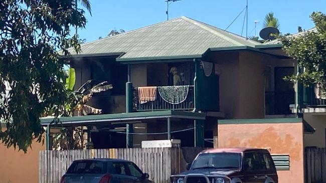 Firefighters contain smoke at Cairns North unit on McLeod St. Picture: Catherine Duffy