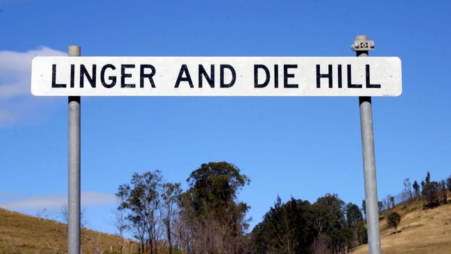 Linger And Die Hill near Stroud, NSW.