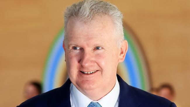 Employment and Workplace Relations Minister Tony Burke seized on BHP’s admissions. Picture: NCA NewsWire / Jenny Evans