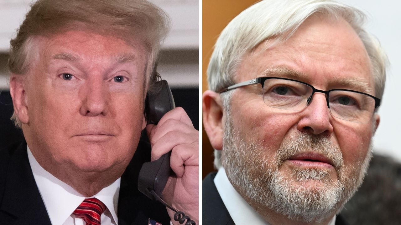 ‘I’m told you’ve said bad things’: When Trump rings Rudd