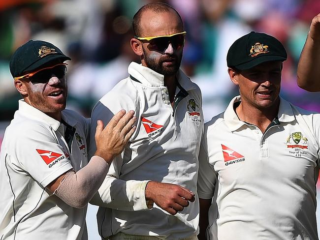 Nathan Lyon took 19 wickets in India.