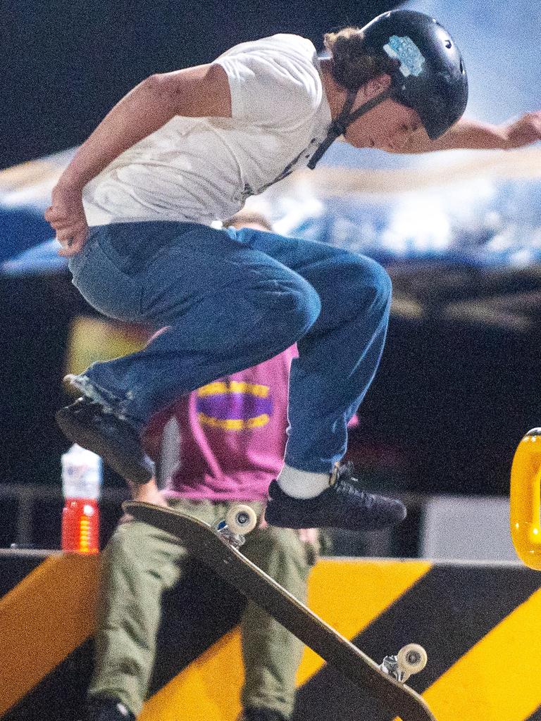 Jaxon Passey at Rumble On The Reef Sugar Bowl Skatepark Saturday 23 September 2023 Picture:Michaela Harlow
