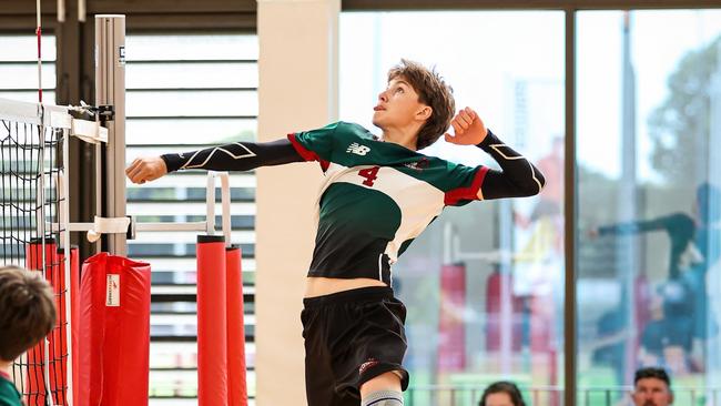 Junior Schools Cup volleyball 2023. Pic:  Rogue Gun Photography