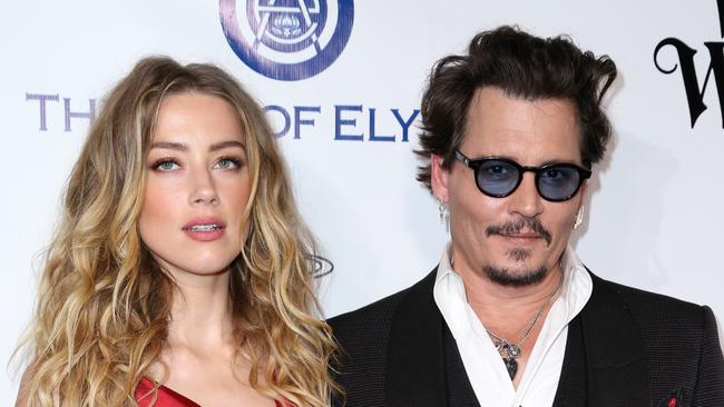 The couple met on the set of their film The Rum Diary. Picture: Rich Fury/Invision/AP, File