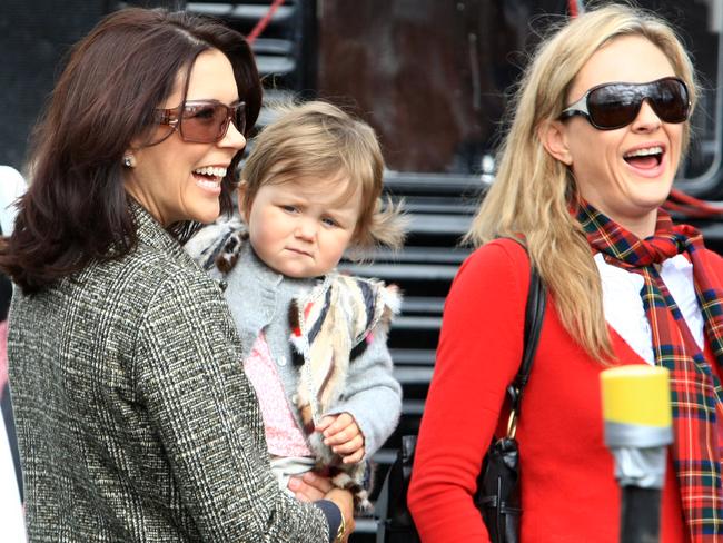 Crown Princess Mary, with Princess Isabella, takes a day out with friend Amber Petty at the Salamanca markets in Hobart.