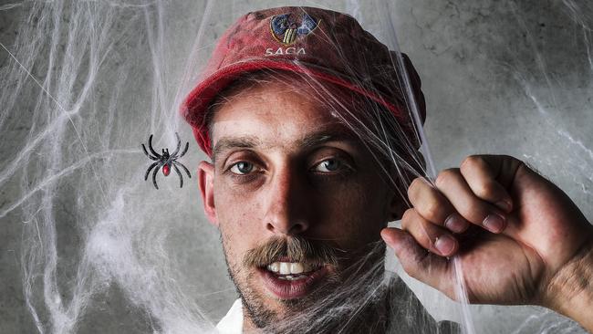 Redbacks acting captain Jake Lehmann is all set for the first Shield game of the year — and his first as skipper. Picture Sarah Reed