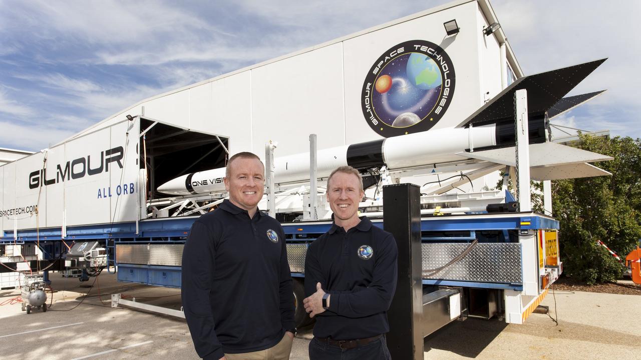 Gold Coast-based Gilmour Space Technology co founders James and Adam Gilmour recently secured $61m from global investors in the largest private equity investment raised by a space company in Australia. Picture: Supplied