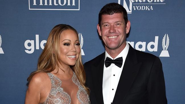 Mariah Carey had a fight with James Packer in Greece — then issued a media release about it. Picture: Dimitrios Kambouris/Getty Images for GLAAD