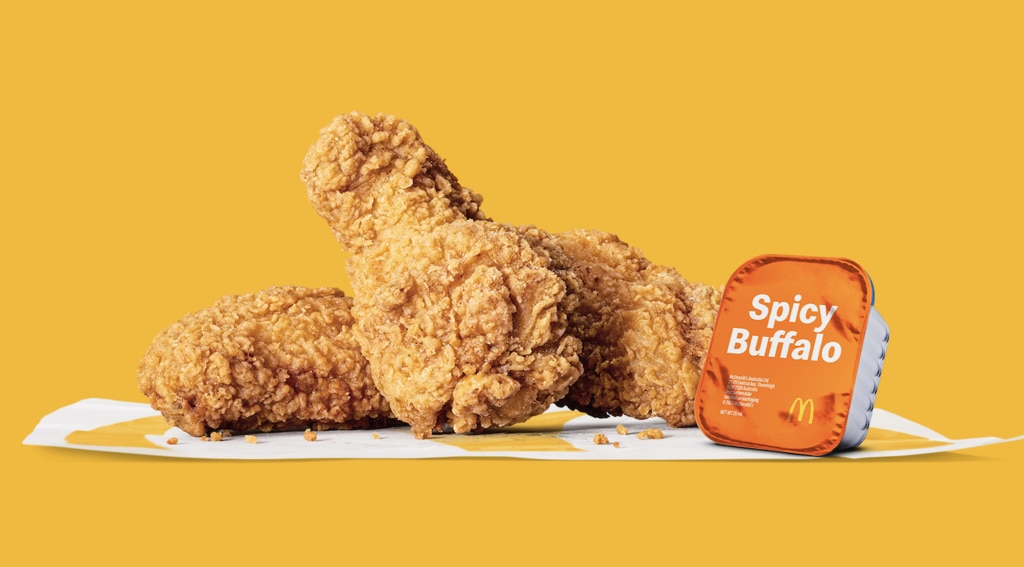 Maccas is launching new permanent menu item – Chicken McWings. Picture: Supplied