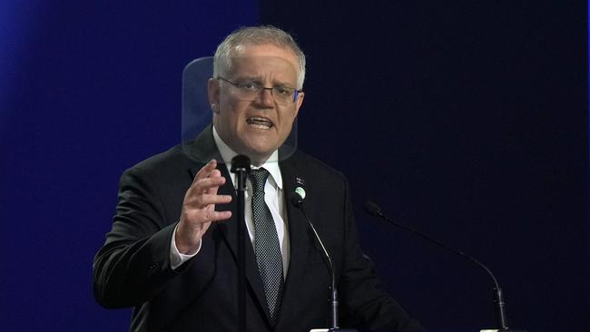 Prime Minister Scott Morrison has lashed Western Australia’s border reopening plan. Photo by Alastair Grant/Getty Images)